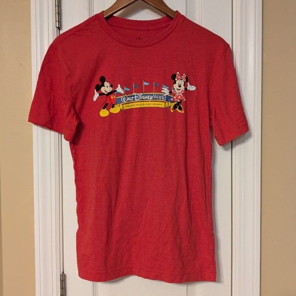 Walt Disney World Park Red Graphic T-Shirt